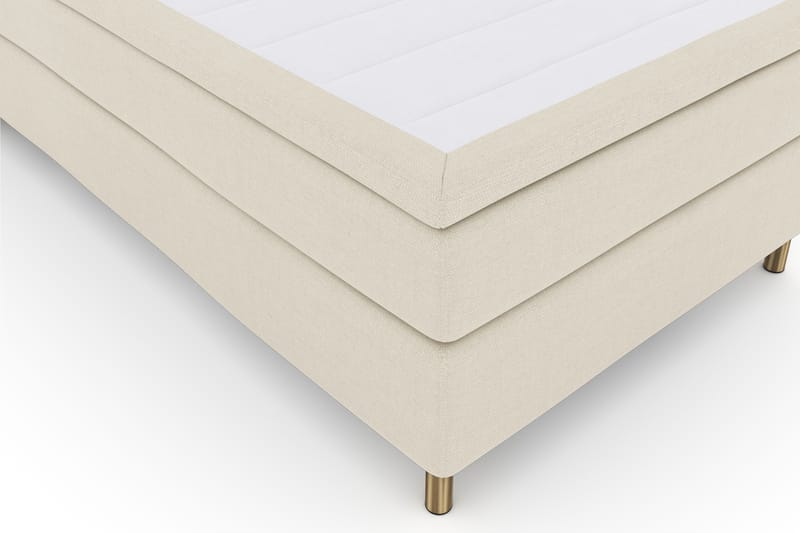 Select No 4 Komplet Sengepakke 120x200 Fast - Beige/Kobber - Møbler - Senge - Kontinentalsenge