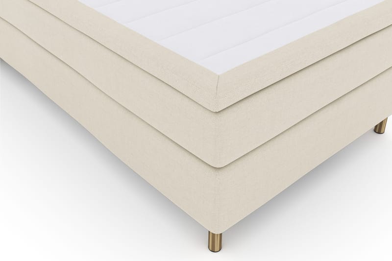 Select No 4 Komplet Sengepakke 120x200 Fast - Beige/Kobber - Møbler - Senge - Kontinentalsenge