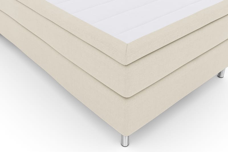 Select No 4 Komplet Sengepakke 120x200 Fast - Beige/Metal - Komplet sengepakke - Kontinentalsenge