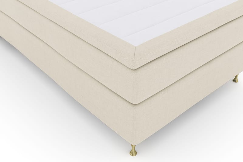Select No 4 Komplet Sengepakke 120x200 Medium - Beige/Guld - Møbler - Senge - Kontinentalsenge