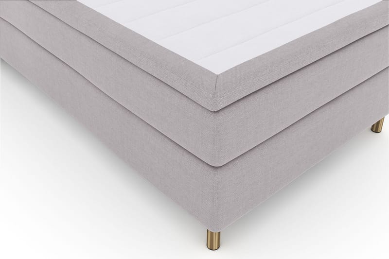 Select No 4 Komplet Sengepakke 120x200 Medium - Lysegrå/Kobber - Møbler - Senge - Kontinentalsenge