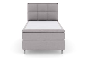 Select No 4 Komplet Sengepakke 120x200 Medium - Lysegrå/Metal - Møbler - Senge - Komplet sengepakke