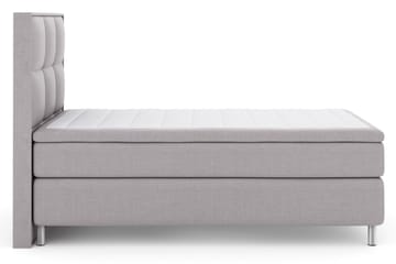 Select No 4 Komplet Sengepakke 120x200 Medium - Lysegrå/Metal - Møbler - Senge - Komplet sengepakke