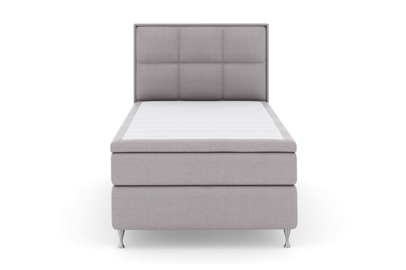 Select No 4 Komplet Sengepakke 120x200 Medium - Lysegrå/Sølv - Møbler - Senge - Kontinentalsenge