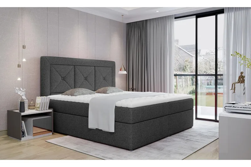 Sidria Sengepakke 160x200 cm, Grå