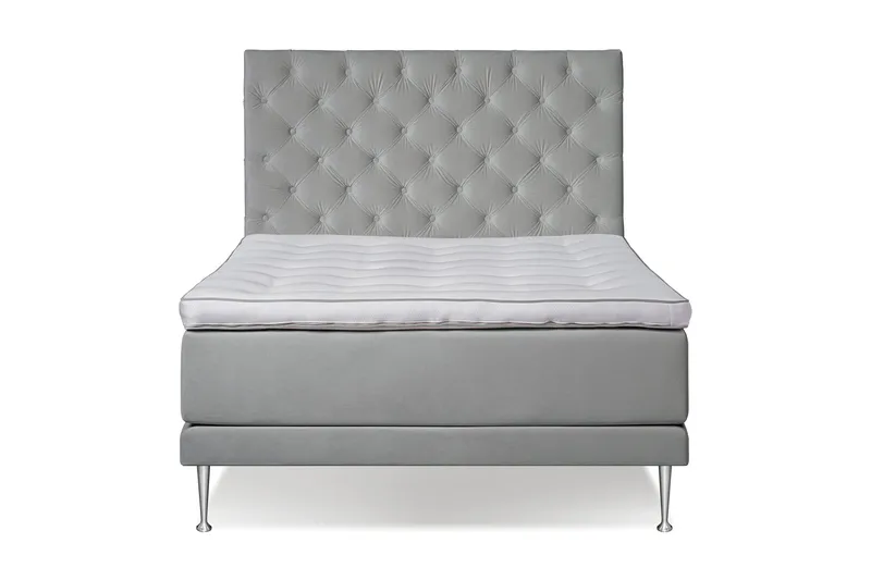 Victoria Komplet sengepakke 140x200, Lysegrå