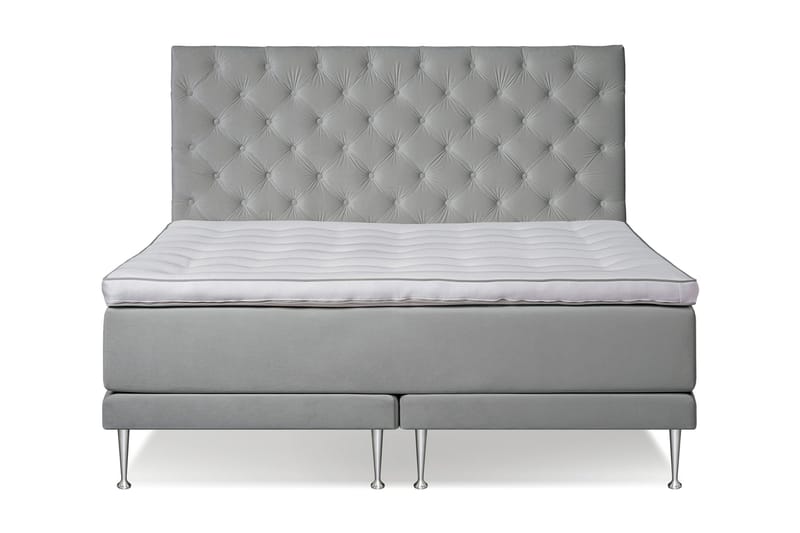 Victoria Komplet sengepakke 160x200, Lysegrå