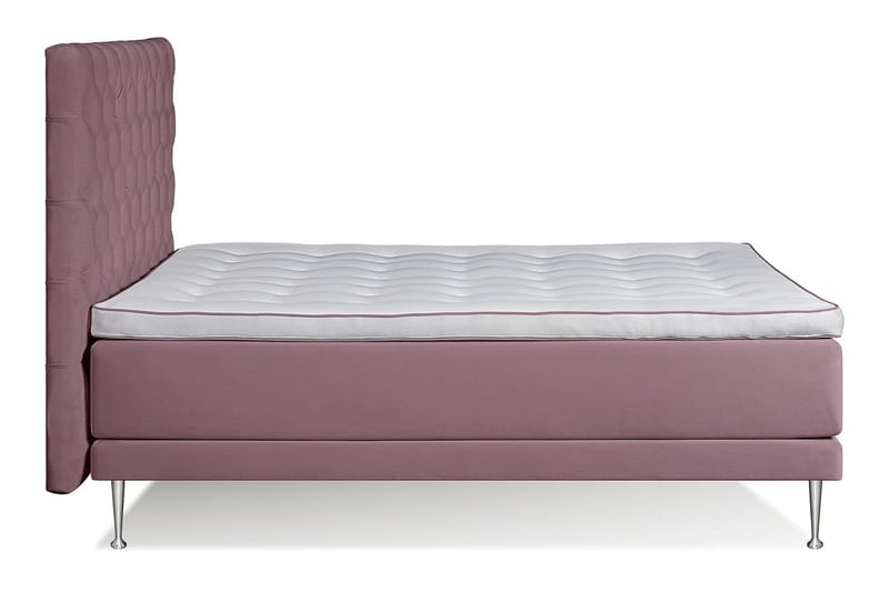 VICTORIA Kontinentalseng 160 - Cerise - Møbler - Senge - Kontinentalsenge