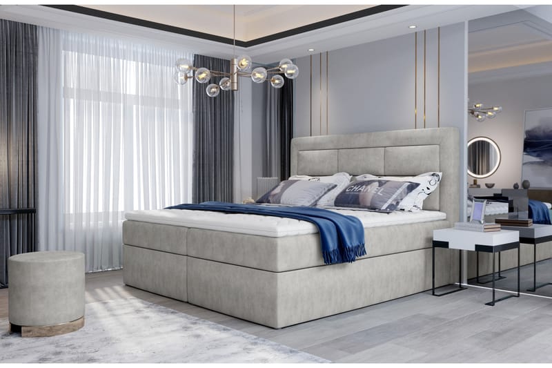 Vivera Sengepakke 140x200 cm - Beige - Møbler - Senge - Komplet sengepakke