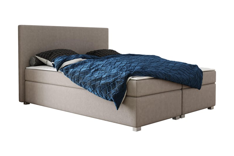 Albettone Kontinentalseng 160x200 cm - Beige - Møbler - Senge - Kontinentalsenge