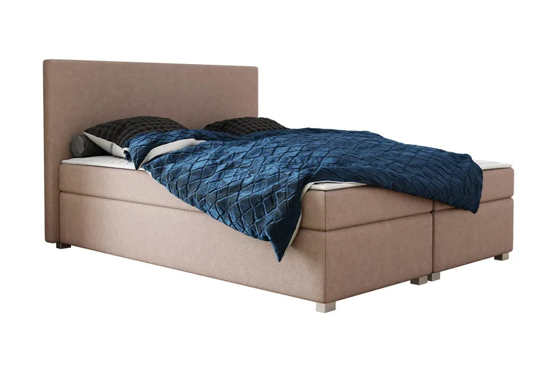 Albettone Kontinentalseng 180x200 cm, Lyserød | Beige
