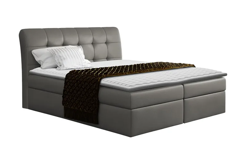 Alvik kontinentalseng 140x200, Grå