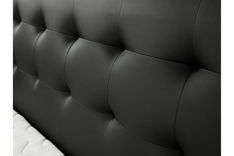 Alvik kontinentalseng 160x200 - Grå - Møbler - Senge - Kontinentalsenge