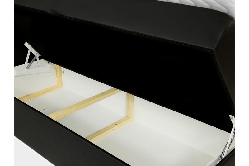 Alvik kontinentalseng 180x200 - Grå - Møbler - Senge - Kontinentalsenge