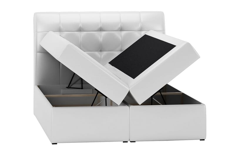 Alvik kontinentalseng 200x200 - Beige - Møbler - Senge - Kontinentalsenge