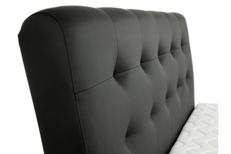 Alvik kontinentalseng 200x200 - Grå - Møbler - Senge - Kontinentalsenge
