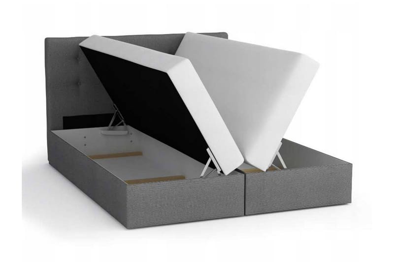 Alvito Kontinentalseng 180x200 cm med Sengegavl - Lyserød - Møbler - Senge - Kontinentalsenge