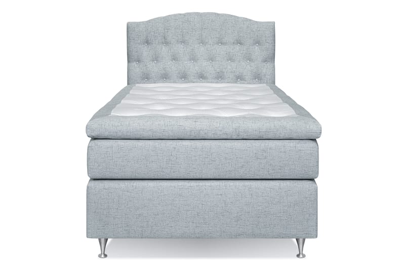 Belda Kontinentalseng 120x200 Fast - Lyseblå - Møbler - Senge - Kontinentalsenge