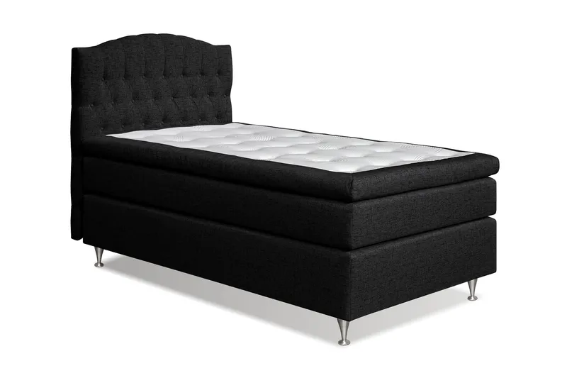 Belda Kontinentalseng 120x200 Fast - Sort - Møbler - Senge - Kontinentalsenge