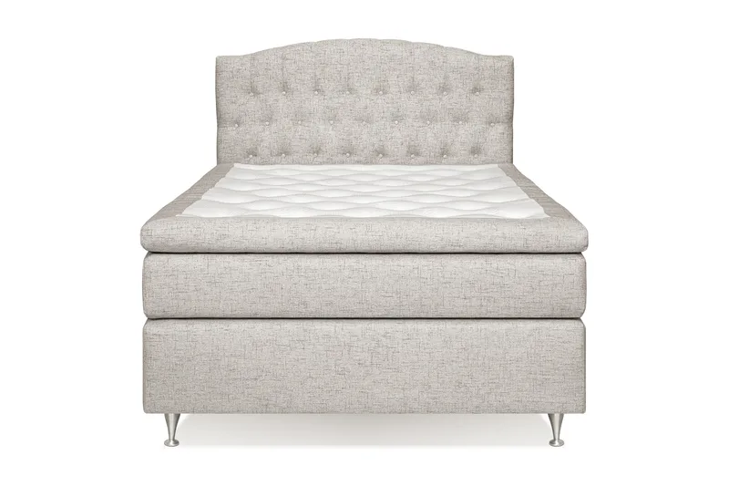 Belda Kontinentalseng 140x200 Fast - Beige - Møbler - Senge - Kontinentalsenge