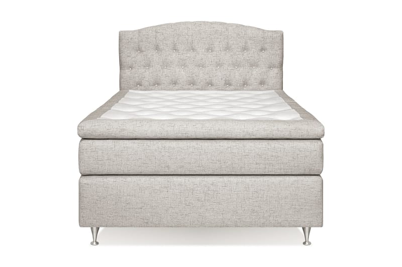 Belda Kontinentalseng 140x200 Fast - Beige - Møbler - Senge - Kontinentalsenge