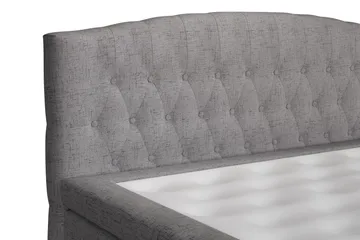 Belda Kontinentalseng 140x200 Medium - Grå - Møbler - Senge - Kontinentalsenge