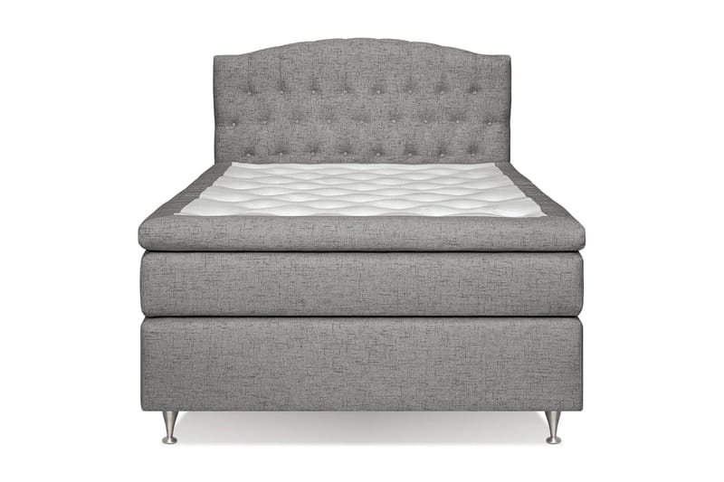 Belda Kontinentalseng 140x200 Medium - Grå - Møbler - Senge - Kontinentalsenge