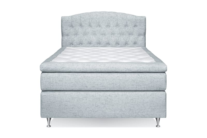Belda Kontinentalseng 140x200 Medium - Lyseblå - Møbler - Senge - Kontinentalsenge