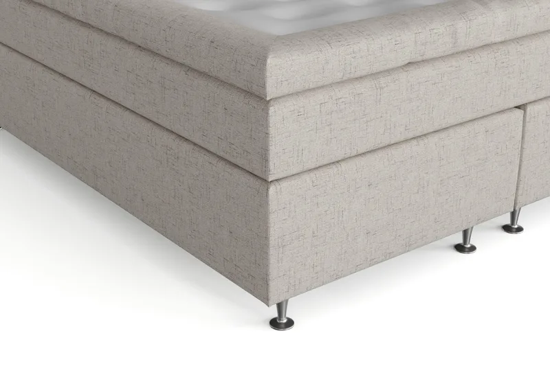 Belda Kontinentalseng 160x200 Fast - Beige - Møbler - Senge - Kontinentalsenge