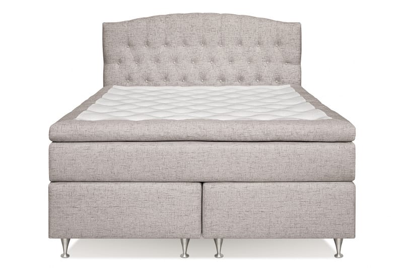 Belda Kontinentalseng 160x200 Fast/Medium - Beige - Møbler - Senge - Kontinentalsenge
