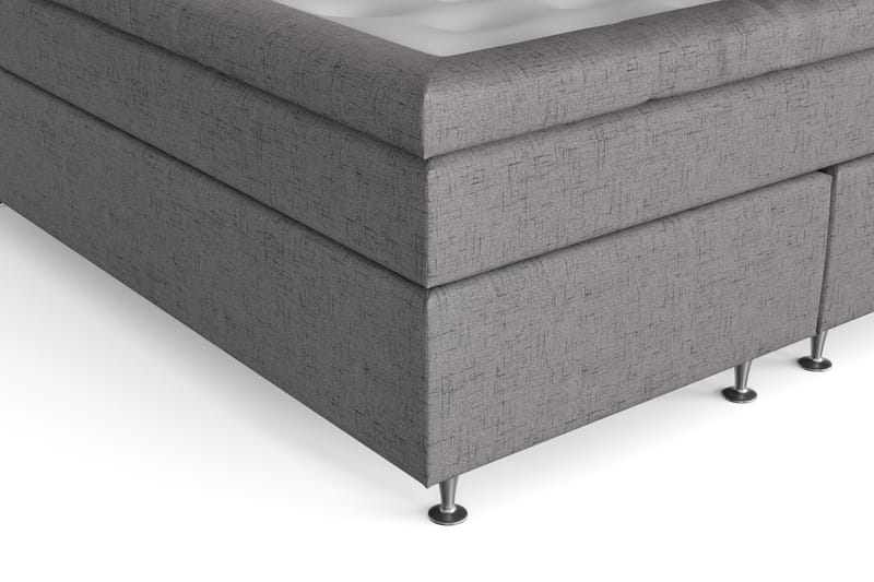 Belda Kontinentalseng 160x200 Medium - Grå - Møbler - Senge - Kontinentalsenge