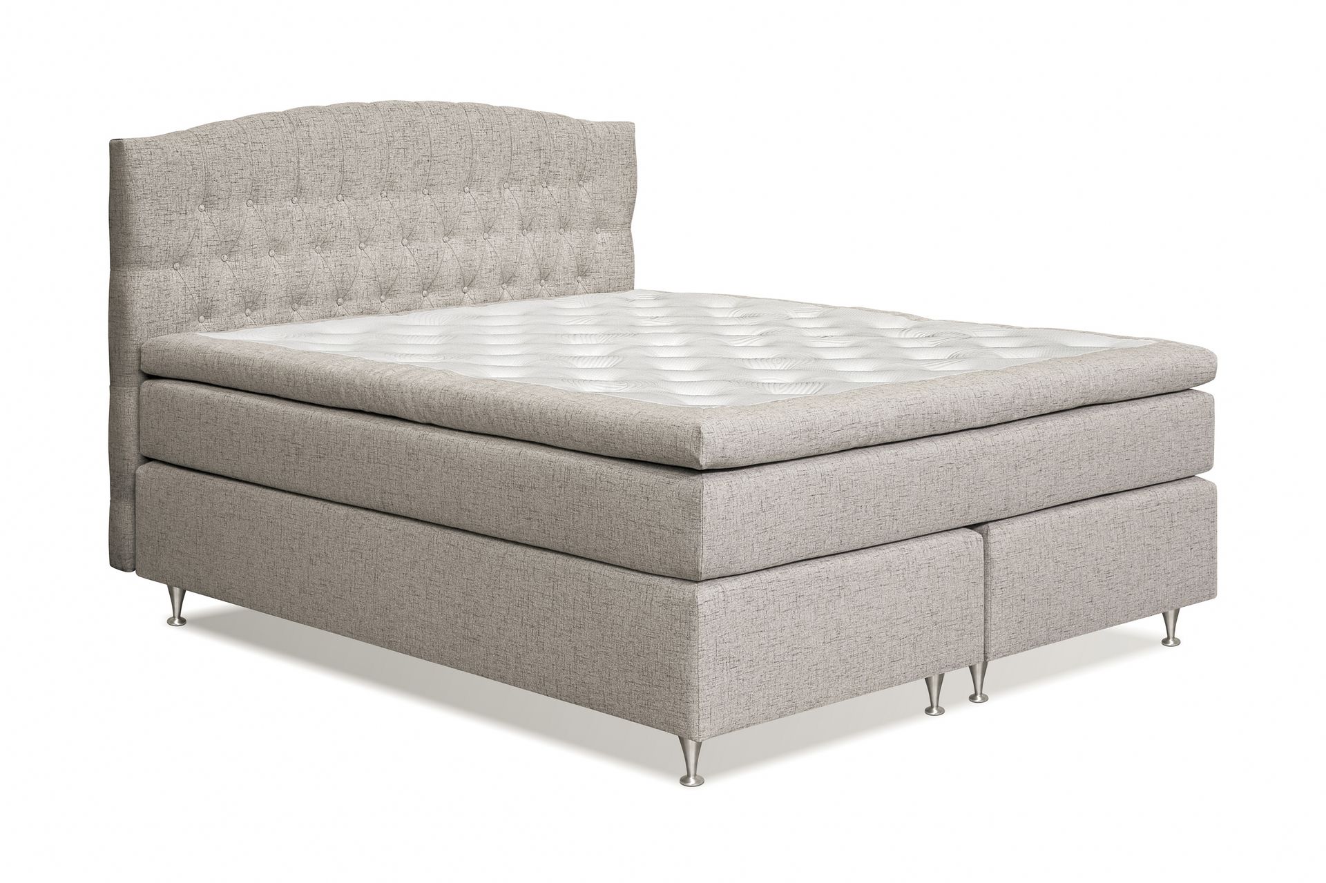 Belda Kontinentalseng 180x200 Fast - Beige - Møbler - Senge - Kontinentalsenge