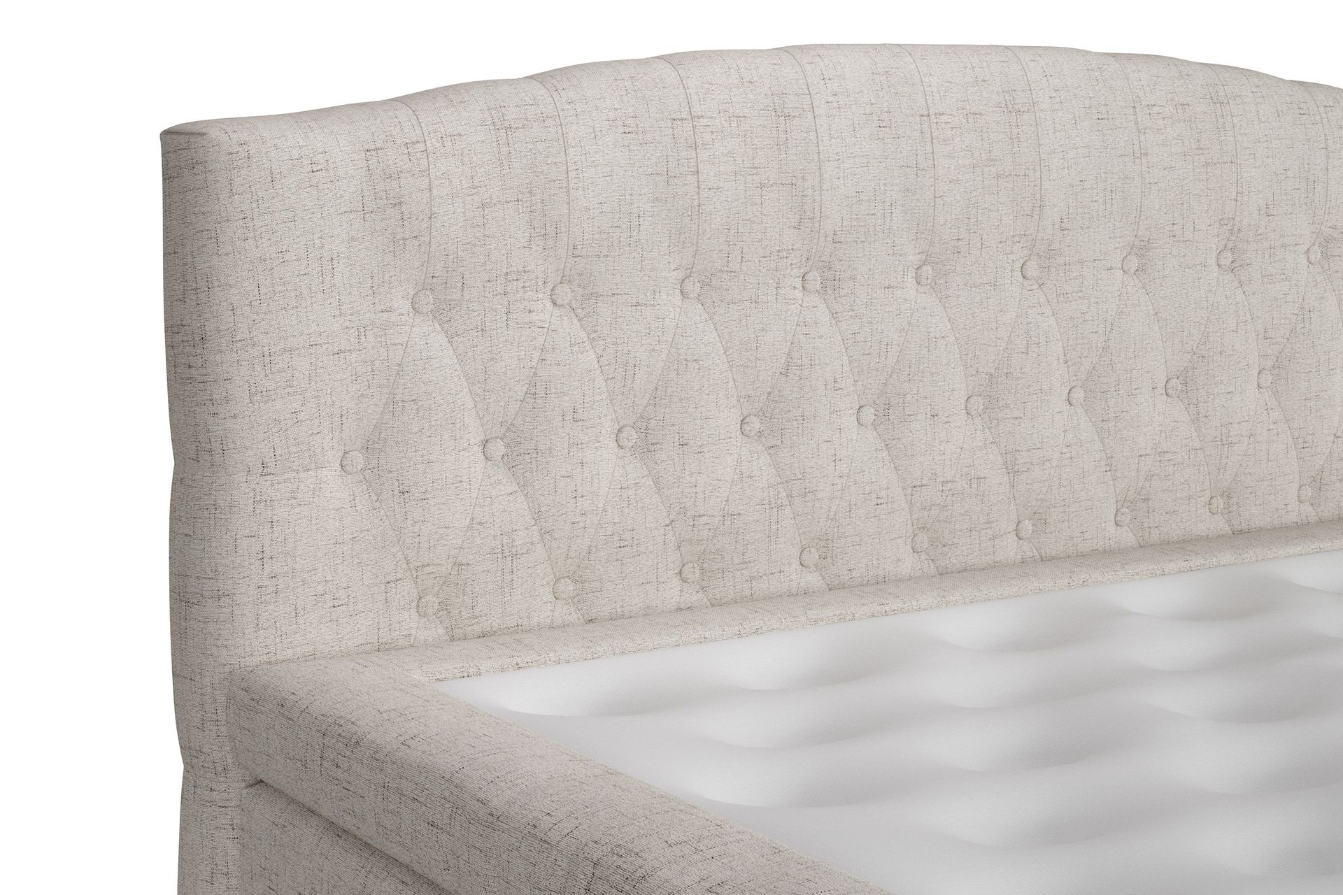 Belda Kontinentalseng 180x200 Fast - Beige - Møbler - Senge - Kontinentalsenge