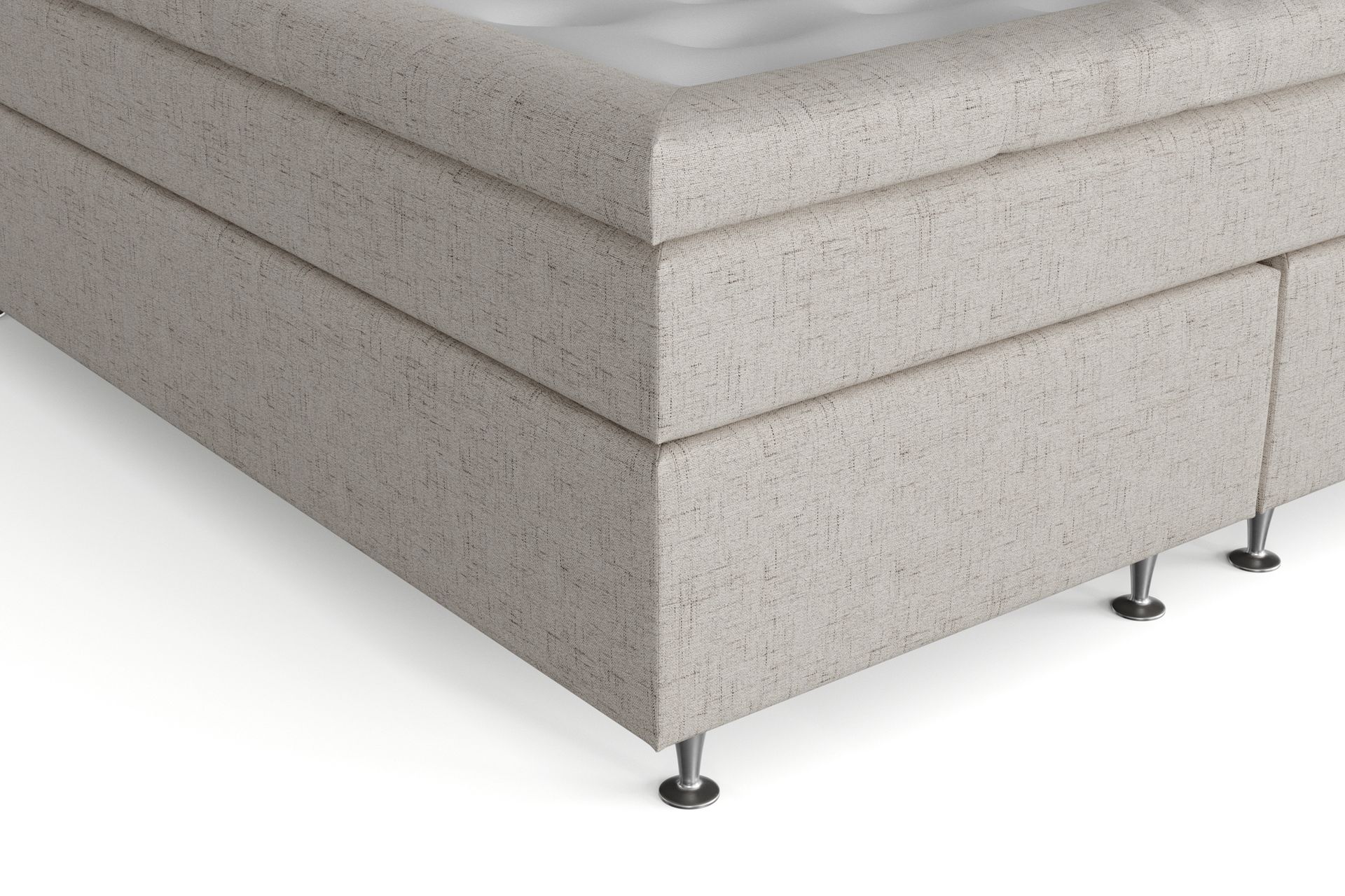 Belda Kontinentalseng 180x200 Fast - Beige - Møbler - Senge - Kontinentalsenge