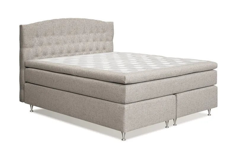Belda Kontinentalseng 180x200 Fast - Beige - Møbler - Senge - Kontinentalsenge