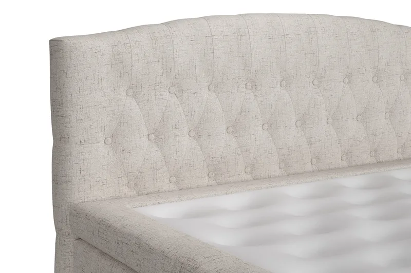Belda Kontinentalseng 180x200 Fast - Beige - Møbler - Senge - Kontinentalsenge