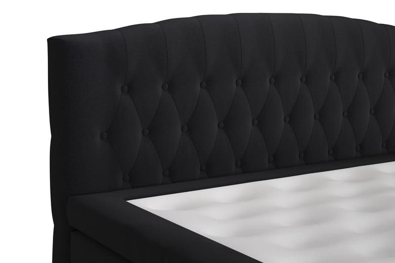 Belda Kontinentalseng 180x200 Fast - Sort - Møbler - Senge - Kontinentalsenge