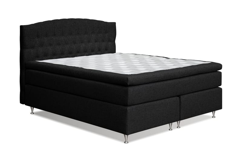 Belda Kontinentalseng 180x200 Fast - Sort - Møbler - Senge - Kontinentalsenge