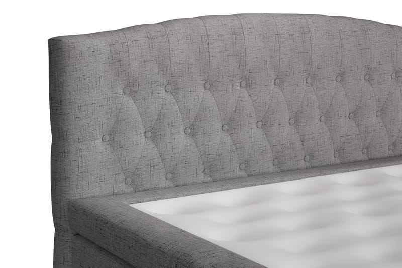 Belda Kontinentalseng 180x200 Fast/Medium - Grå - Møbler - Senge - Kontinentalsenge