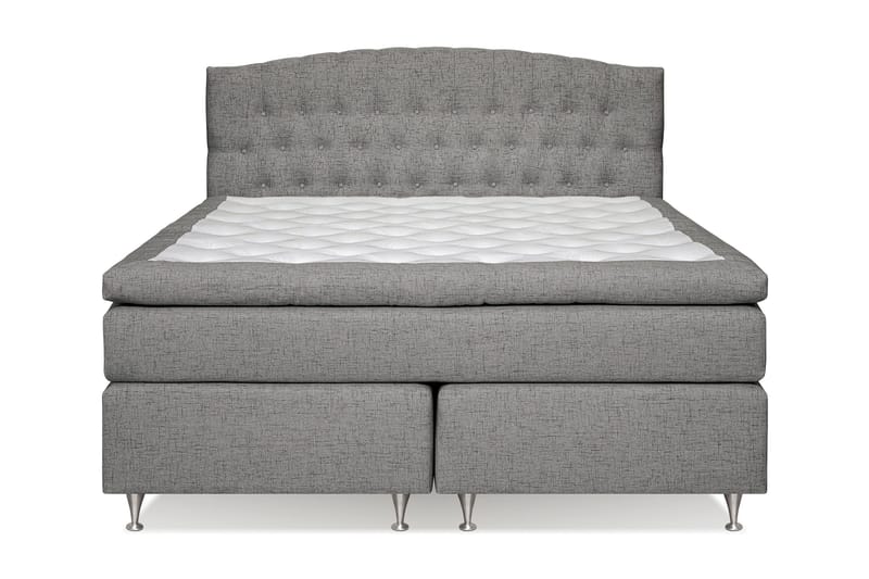 Belda Kontinentalseng 180x200 Fast/Medium - Grå - Møbler - Senge - Kontinentalsenge