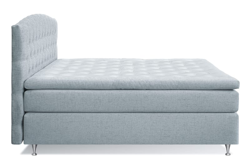 Belda Kontinentalseng 180x200 Fast/Medium - Lyseblå - Møbler - Senge - Kontinentalsenge