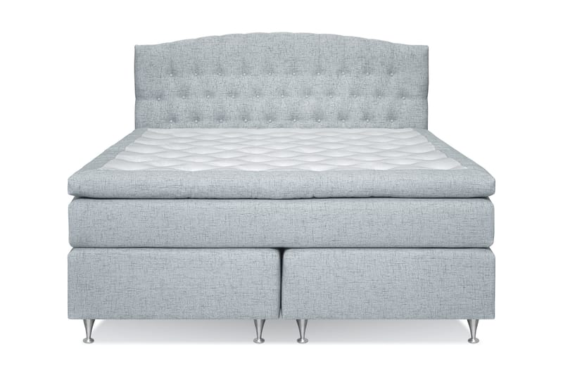 Belda Kontinentalseng 180x200 Medium - Lyseblå - Møbler - Senge - Kontinentalsenge