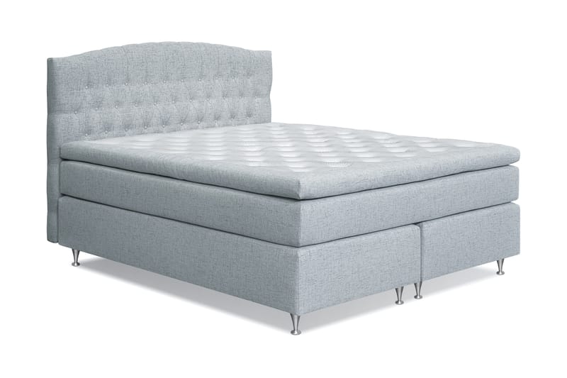 Belda Kontinentalseng 180x200 Medium - Lyseblå - Møbler - Senge - Kontinentalsenge