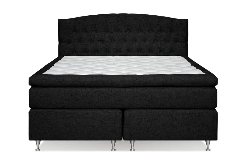 Belda Kontinentalseng 180x200 Medium - Sort - Møbler - Senge - Kontinentalsenge