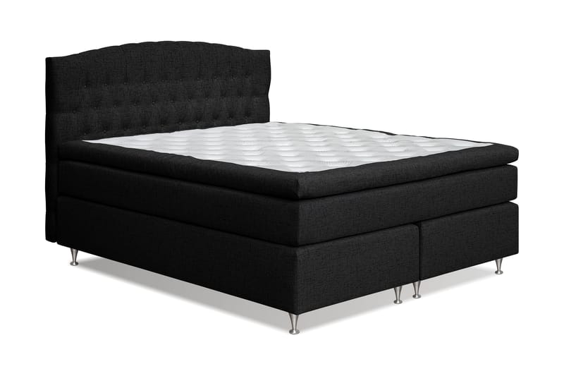Belda Kontinentalseng 180x200 Medium - Sort - Møbler - Senge - Kontinentalsenge