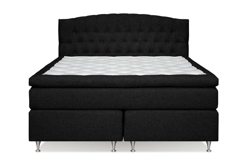 Belda Kontinentalseng 180x200 Medium - Sort - Møbler - Senge - Kontinentalsenge