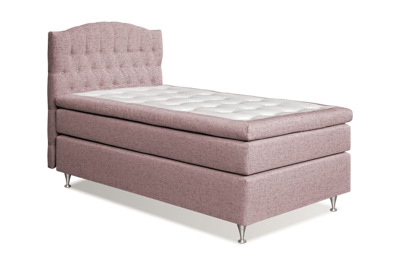 Belda Sengepakke 120x200 Fast - Lyserød - Møbler - Senge - Komplet sengepakke