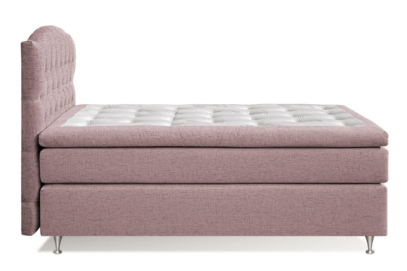 Belda Sengepakke 120x200 Fast - Lyserød - Møbler - Senge - Komplet sengepakke