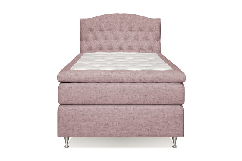 Belda Sengepakke 120x200 Medium - Lyserød - Møbler - Senge - Komplet sengepakke