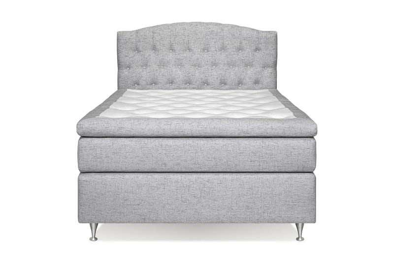 Belda Sengepakke 140x200 Fast - Lysegrå - Møbler - Senge - Komplet sengepakke